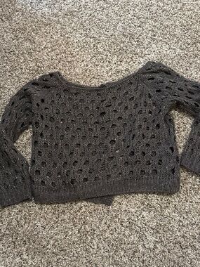 Vintage Italian Crochet Sweater